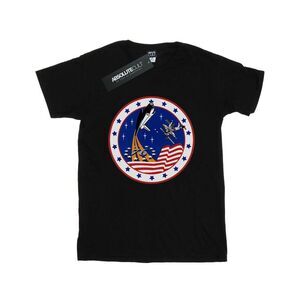 NASA Mens Classic Rocket 76 T-Shirt / Black